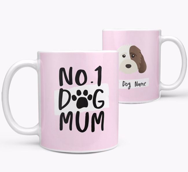 'No.1 Dog Mum' - Personalised {breedFullName} Mug